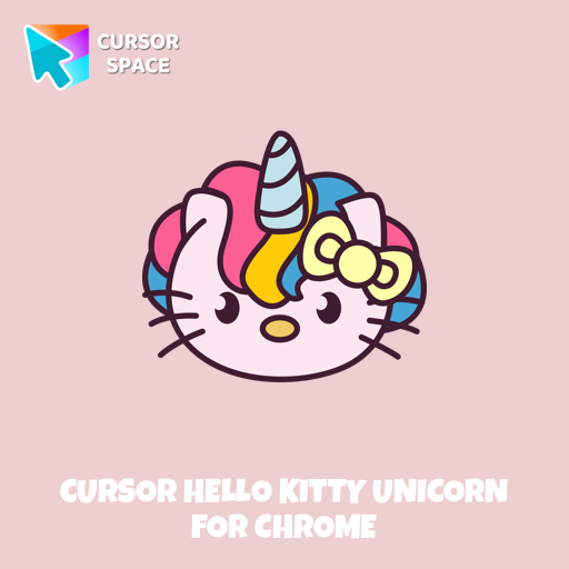 Cursor Hello Kitty Unicorn For Chrome